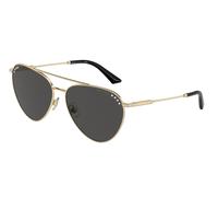 Jimmy Choo JC4002B 300687 Woman Sunglasses Steel Gold Grey Pilot Normal
