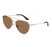 Jimmy Choo Woman Sunglass JC4002B - Frame color: Pale Gold, Lens color: Dark Brown