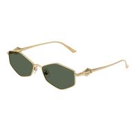 Jimmy Choo JC4017 302371 Woman Sunglasses Metal Gold Green Round Normal