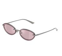 Jimmy Choo JC4020B 3004AK Woman Sunglasses Metal Grey Violet Round Normal