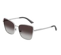 Jimmy Choo JC4023J 30028G Woman Sunglasses Metal Silver Squared Normal Shaded