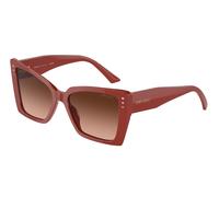 Jimmy Choo JC5001B 50135M Woman Sunglasses Acetate Red Pink Butterfly Normal Shaded