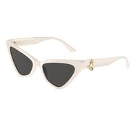 Jimmy Choo JC5008 500887 Woman Sunglasses Acetate White Grey Cat Eye Normal