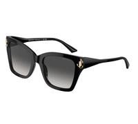 Jimmy Choo JC5012 50008G Woman Sunglasses Acetate Black Grey Squared Normal Shaded