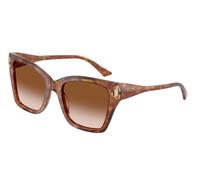 Jimmy Choo JC5012 511413 Woman Sunglasses Acetate Brown Brown Squared Normal Nuanced