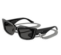 Jimmy Choo Woman Sunglass JC5033B - Frame color: Black, Lens color: Grigio Scuro
