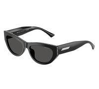 Jimmy Choo JC5034BU 500087 Woman Sunglasses Acetate Black Grey Cat Eye Normal