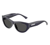 Jimmy Choo JC5034BU 501687 Woman Sunglasses Acetate Blue Grey Cat Eye Normal