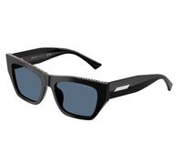 Jimmy Choo JC5035B 500080 Woman Sunglasses Acetate Black Blue Cat Eye Normal