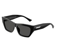 Jimmy Choo JC5035B 500087 Woman Sunglasses Acetate Black Grey Cat Eye Normal