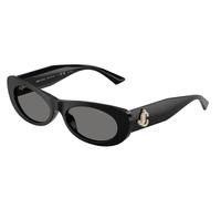 Jimmy Choo JC5038BU 500081 Woman Sunglasses Acetate Black Grey Round Polarized