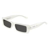 Jimmy Choo JC5040U 506687 Woman Sunglasses Acetate White Grey Squared Normal