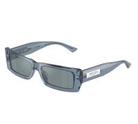 Jimmy Choo JC5040U 50671U Woman Sunglasses Acetate Blue Light blue Squared Mirrored