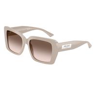 Jimmy Choo JC5042 50333B Woman Sunglasses Acetate Brown Grey Squared Normal Shaded