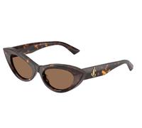 Jimmy Choo JC5075U 500273 Woman Sunglasses Acetate Turtle Brown Cat Eye Normal