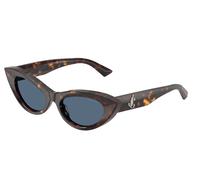 Jimmy Choo JC5075U 500280 Woman Sunglasses Acetate Turtle Blue Cat Eye Normal