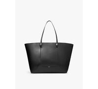 Jimmy Choo Jimmy Choo Diamond Logo-Embossed Large Leather Tote Bag Black 1 Size