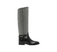 Jimmy Choo Lawton herringbone knee-high boots - Black 36-38-39-39.5