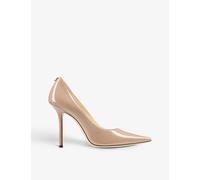 Jimmy Choo Love 100 Patent-leather Courts