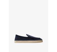 Jimmy Choo Mens Jimmy Choo Shenton Velvet Espadrilles Midnight 9.5