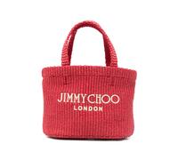 Jimmy Choo mini logo beach bag - Red One Size