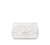 Jimmy Choo mini Soft Bow crystal-embellished bag - White OS