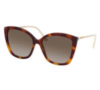 Jimmy Choo NAT/S 086 HAVANA 57/17/145 WOMAN Sunglasses