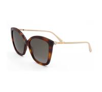 Jimmy Choo NAT/S 086 HAVANA 57/17/145 WOMAN Sunglasses