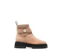 Jimmy Choo pearl-embellished suede ankle boots - Neutrals 36-37-38-39-39.5-40