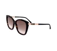 Jimmy Choo ROSE/s 086 HAVANA 55/18/140 Women's Sunglasses