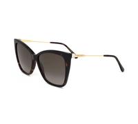Jimmy Choo SEBA/S 086 HAVANA 58/15/145 WOMAN Sunglasses
