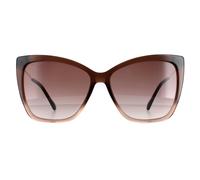 Jimmy Choo Seba/S Womens Brown Shaded Beige Sunglasses