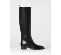 JIMMY CHOO Smooth Calfskin Knee-High Boots with Vibram Sole - Size: 38 - female