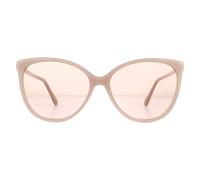 Jimmy Choo Sunglasses Lissa/S KON K1 Nude Glitter Gold Mirror