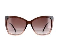 Jimmy Choo Seba/S Womens Brown Shaded Beige Sunglasses
