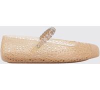 JIMMY CHOO The Jelly Mary Jane Flats in Perforated PVC with Crystals - Size: 36 - female