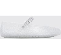 JIMMY CHOO The Jelly Mary Jane Flats in Perforated PVC with Crystals - Size: 37 - female