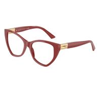 Jimmy Choo Woman JC3026 5013 Optical frames Acetate Red Transparent Geometric Normal