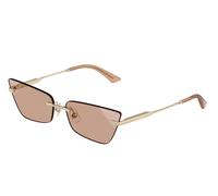 Jimmy Choo Woman JC4012 300613 Sunglasses Metal Gold Brown Cat Eye Normal Shaded