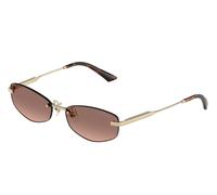 Jimmy Choo Woman JC4013D 300613 Sunglasses Metal Gold Pink Round Normal Shaded
