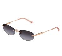 Jimmy Choo Woman JC4013D 30088G Sunglasses Metal Gold Grey Round Normal Shaded