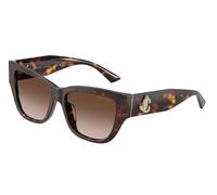 Jimmy Choo Woman JC5039BU 500213 Sunglasses Acetate Turtle Brown Pillow Normal Shaded
