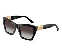Jimmy Choo JC5031 50008G Woman Sunglasses Acetate Black Grey Cat Eye Normal Shaded
