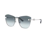 Jimmy Choo Woman Sunglass JC4004HB - Frame color: Silver, Lens color: Gradient Blue