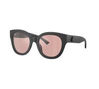 Jimmy Choo Woman Sunglass JC5053 - Frame color: Matte Black, Lens color: Light Violet Flash Silver