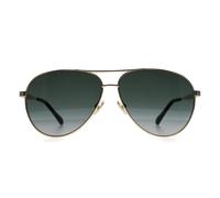 Jimmy Choo Women's Aviator Rose Gold Grey Gradient JIMENA/S Jimmy Choo Gold One Size