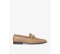 Jimmy Choo Womens Biscuit Diamond Tilda Chain-embellished Leather Loafers Eur 38/5 Uk Women