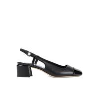 Jimmy Choo Womens Elisa Patent Leather Slingback Pumps - Black - Size EU 40