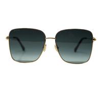 Jimmy Choo Womens Hester/S 02M0 9O Gold Sunglasses Metal - One Size