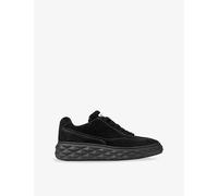 Jimmy Choo Womens Jimmy Choo Diamond Maxi Suede Low-Top Trainers V Black 11